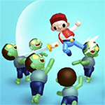 Zombie Killer Draw Puzzle Game